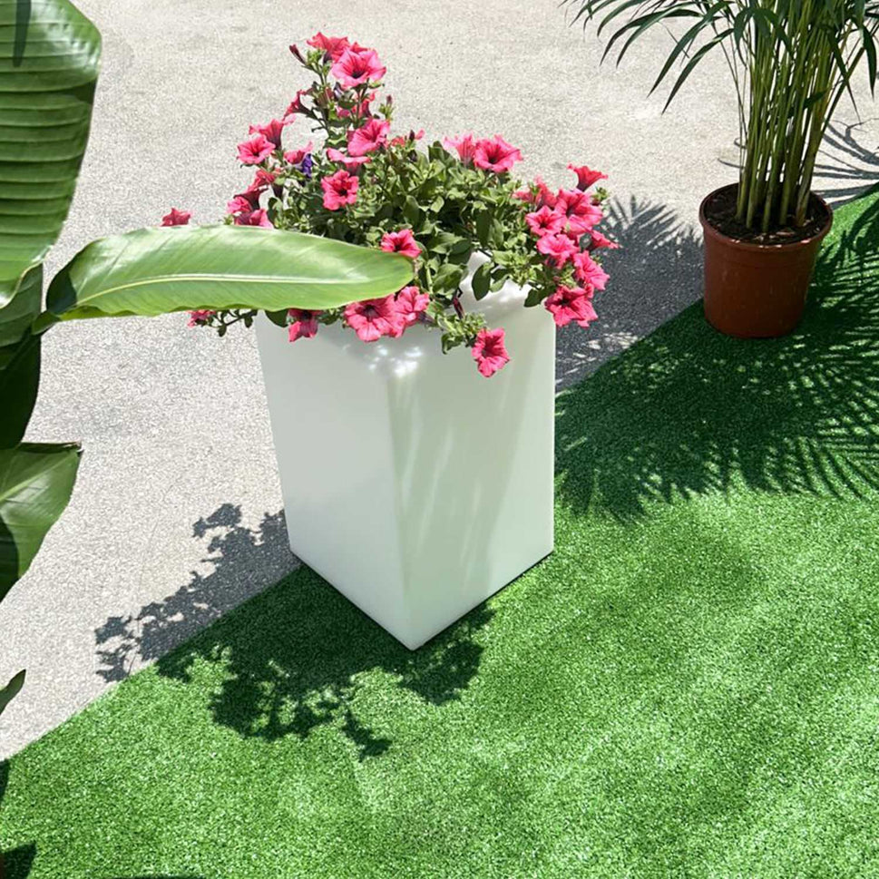 Taburete Luminoso Sined Par Taburete Solar De Polietileno Resistente Sined