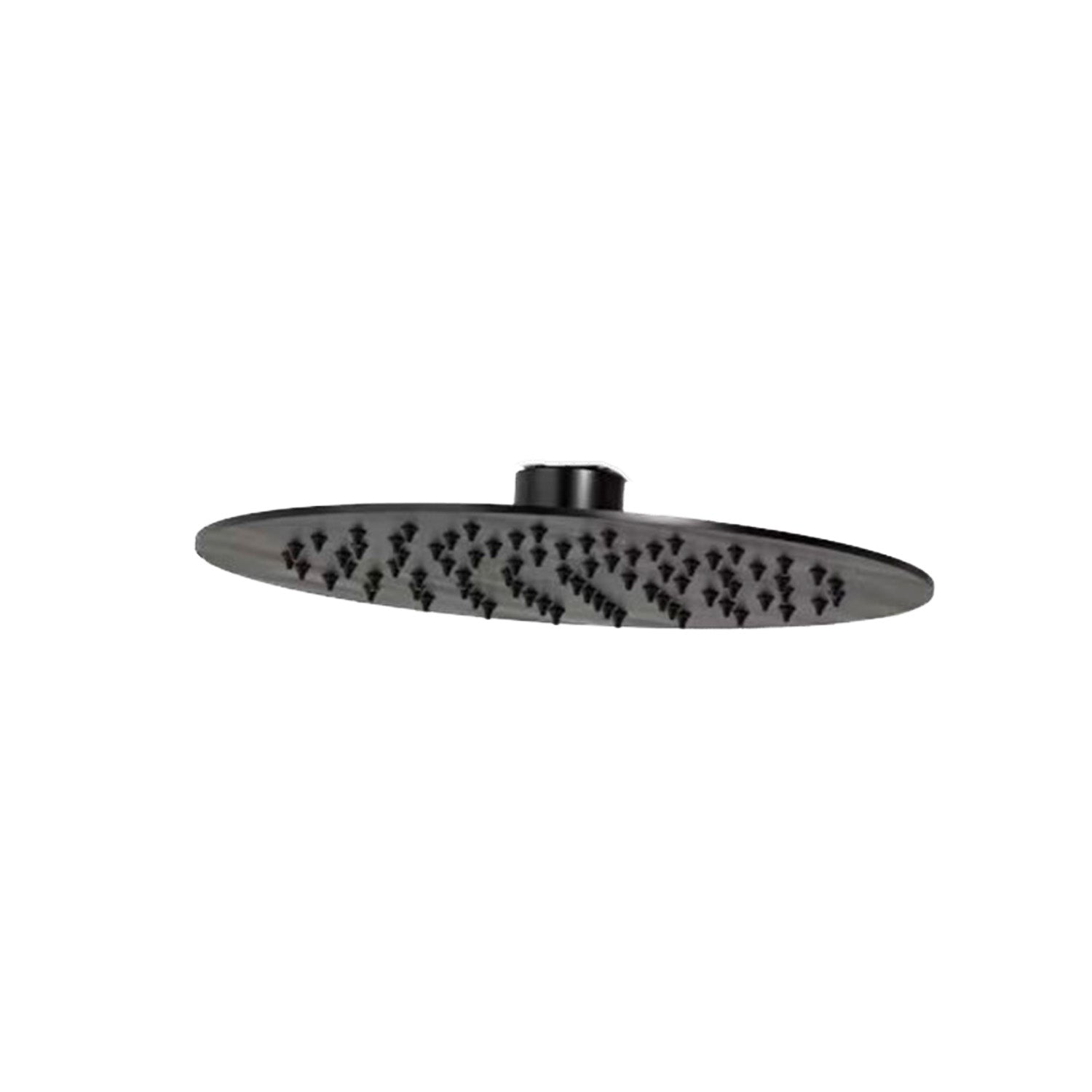 SINED Soffione de ducha Ø25 cm en acero inoxidable 316L color negro Levante 25 cm