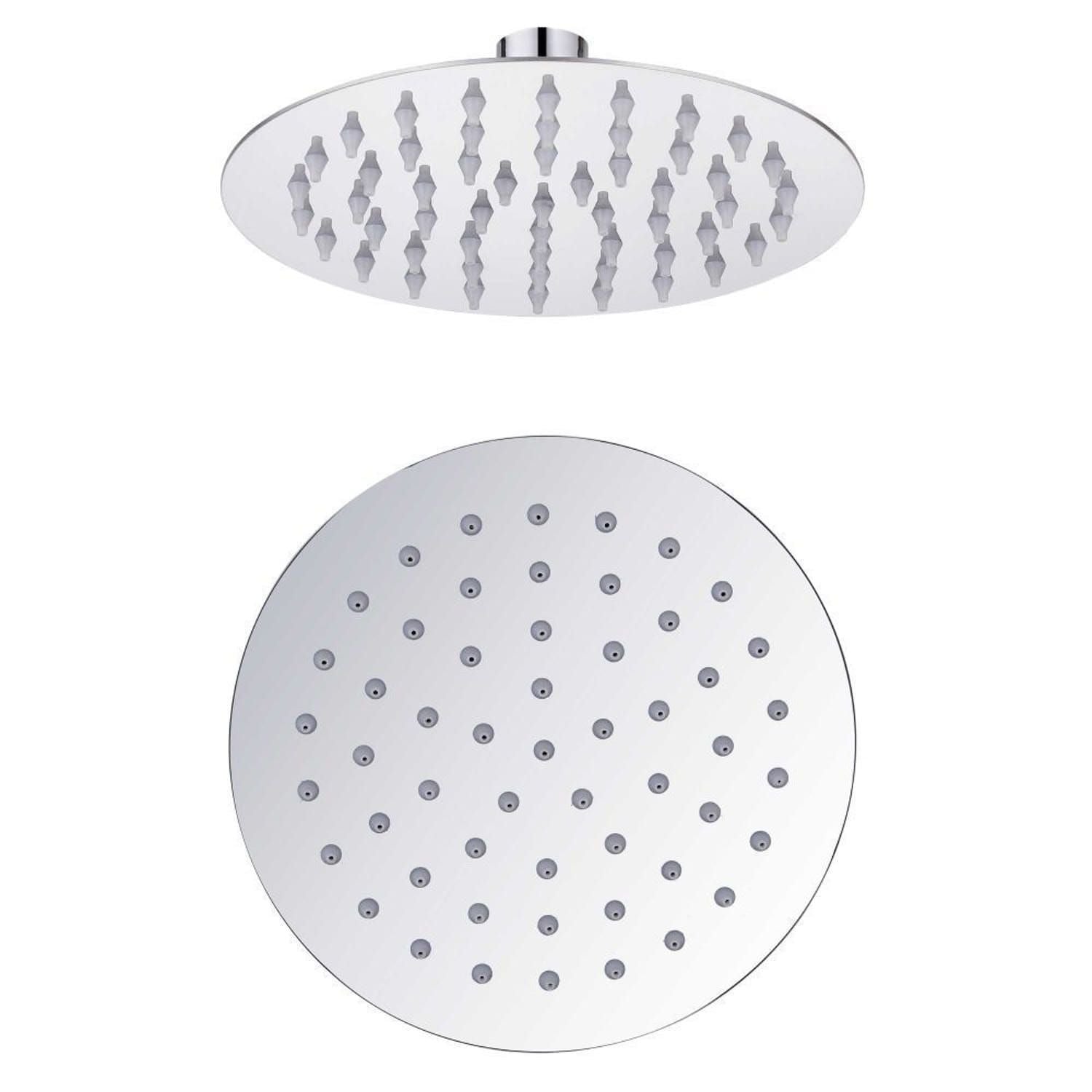 Sined Ric Hs Ss R06s Ducha Mural Redonda De 6 Pulgadas Acero Inoxidable