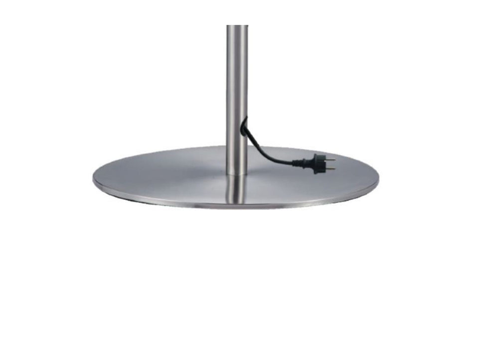 Without Floor Stand Support for Silver Infrared Heaters for Mounting 2 Infrared Heating Pads or 1 Hotglass Only or Hotirb