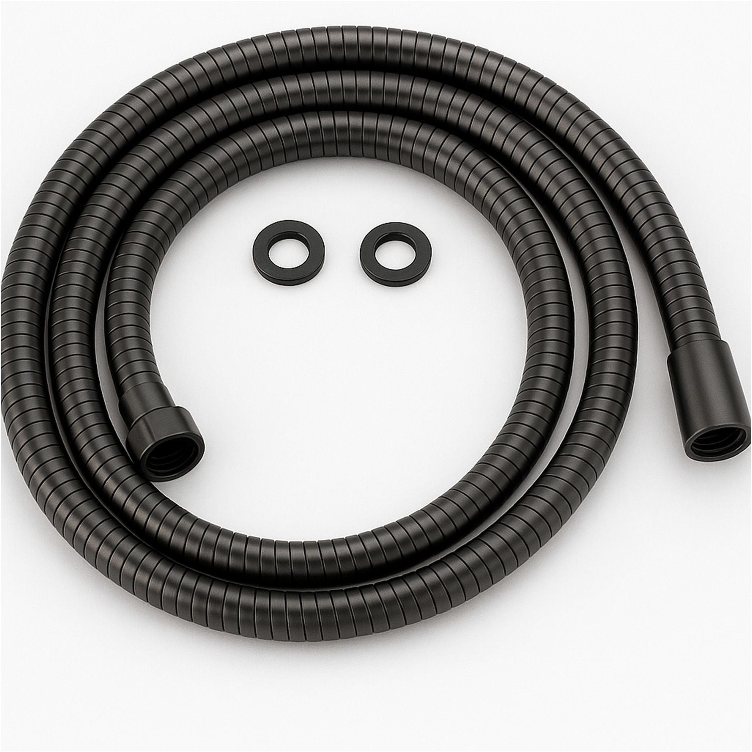 SINED Tuyau flexible couleur canon de fusil en acier inoxydable 316L pour douches, très durable et résistant, adapté à un usage privé et professionnel - Modèle TUBO-FLESSIBILE-LEVANTE-CANNA-FUCILE