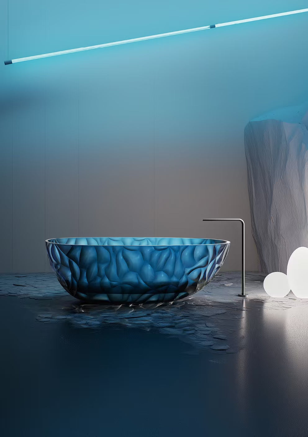 SINED BANHEIRA-TRANSPARENTE-ZEFIRO-AZUL-170 descubra a banheira Sined Zefiro azul design elegante e materiais de alta qualidade para um banho quente e acolhedor compra segura e entrega rápida