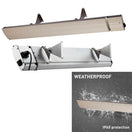 Changer Radiador infrarrojo de pared SINED CALORE-BIANCO-2400: diseñ 2 image