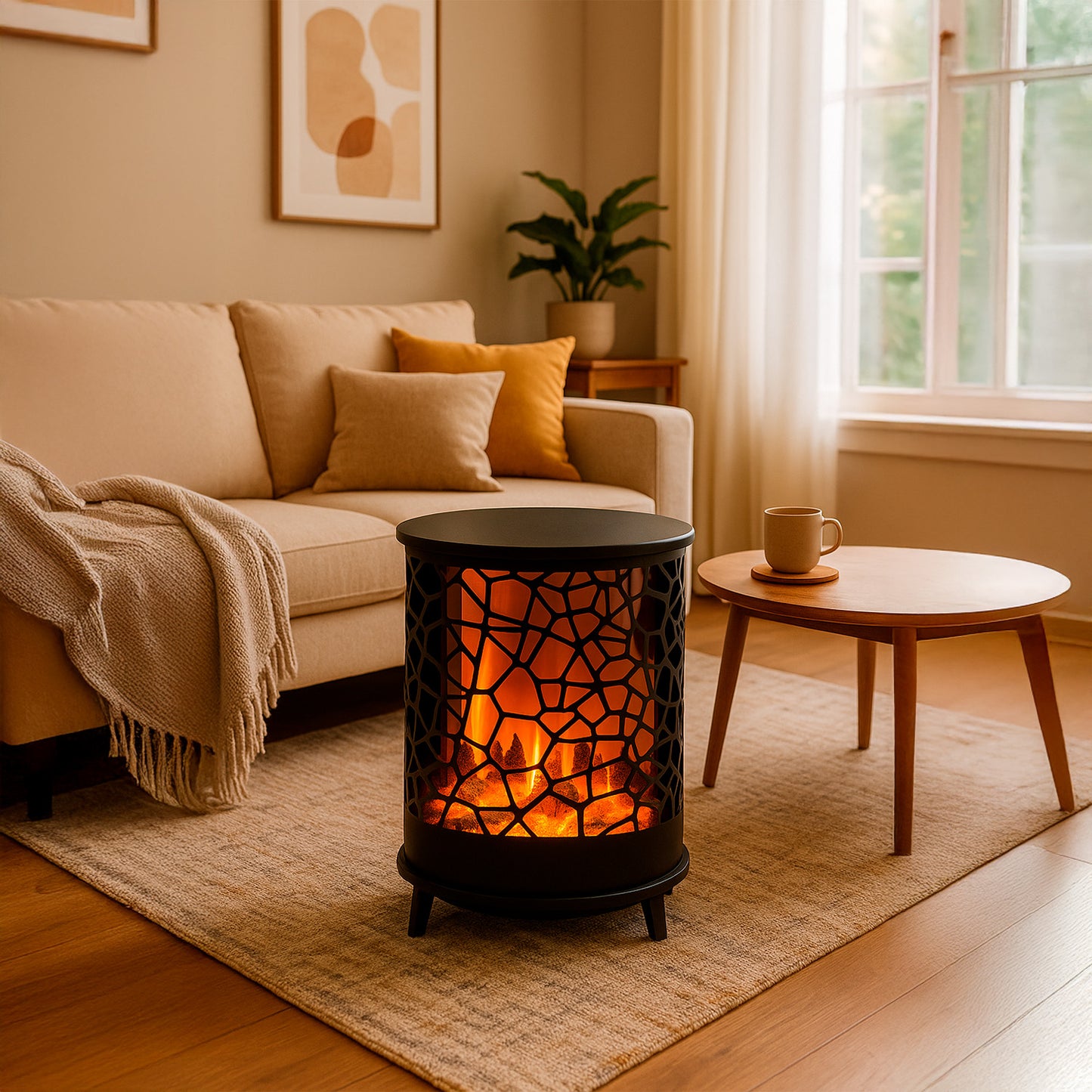 Caminetto Sined Gardena: diseño elegante y eficiencia térmic