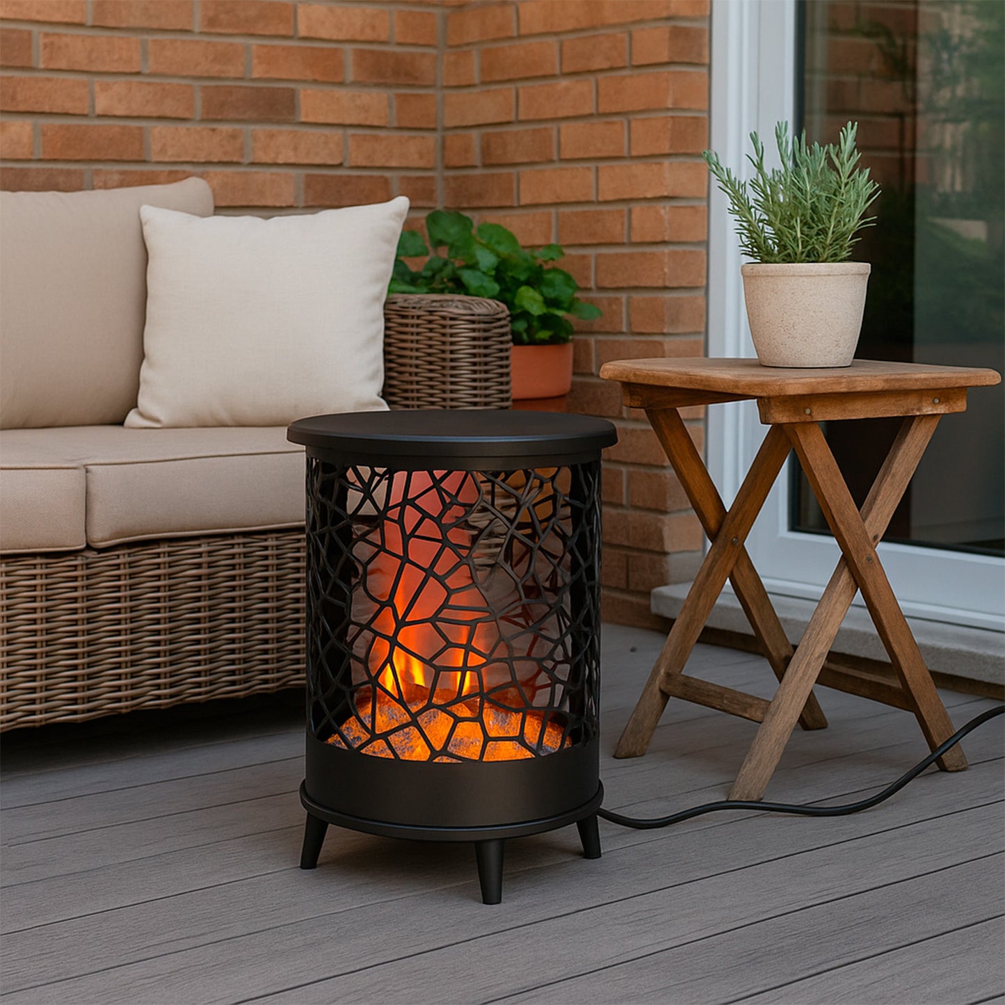 Caminetto Sined Gardena: diseño elegante y eficiencia térmic