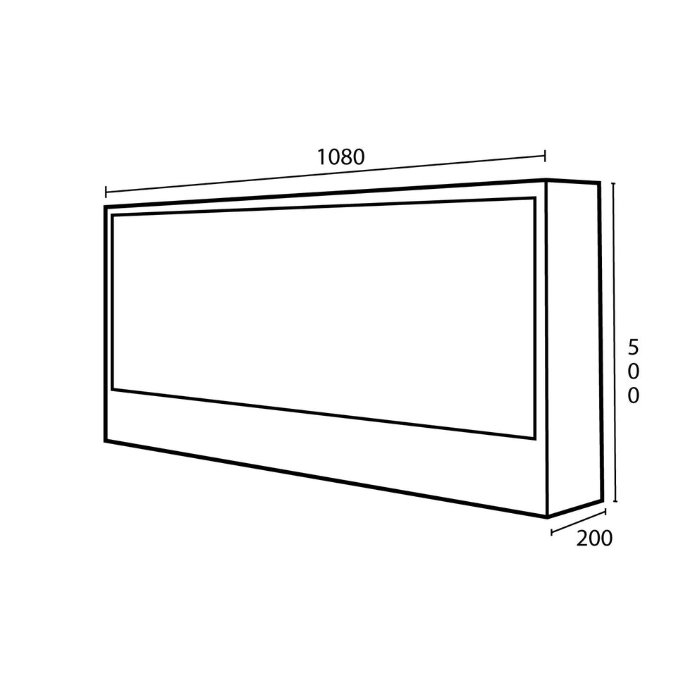 Without Chimney Ispica Built-in Electric Fireplace Long 108 Cm 1500w Black Perfect for Being Fully Built-in Furniture Wood Plasterboard Walls and Fixed Wooden Walls