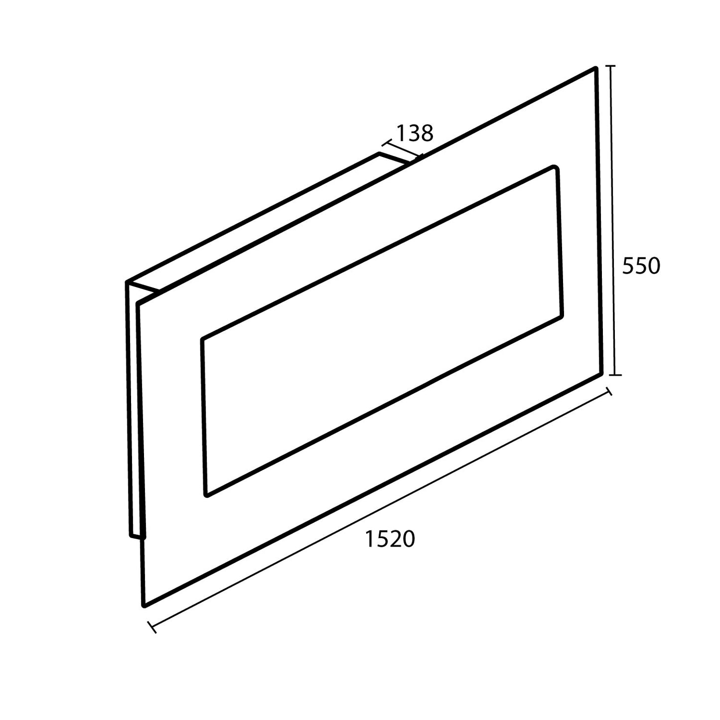 Caminetto a parete Aprica: eleganza e calore per la tua casa