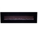 Changer Caminetto elettrico da parete Stelvio in acciaio e vetro, 15 2 image