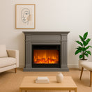 Wechseln chimenea eléctrica gris sined caldera: elegancia y confort 4 Bild