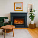 Wechseln Chimenea eléctrica Lipari gris oscuro: elegancia y confort 2 Bild