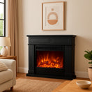 Wechseln Chimenea eléctrica Lipari negra: diseño elegante y funcional 3 Bild