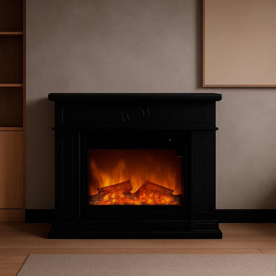 Sined Caminoliparixxlnero Caminetto Elettrico Sined Caminoliparixxl Nero Eleganza Calore e Design In Ogni Ambiente Investimento Sicuro Con Garanzia e Consegna Veloce