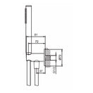 Verander naar de afbeelding Kit de ducha flexible Sined Levante: diseño elegante y durad 3