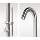 Changer Ducha exterior de acero inoxidable satinado Sined Alghero co 2 image