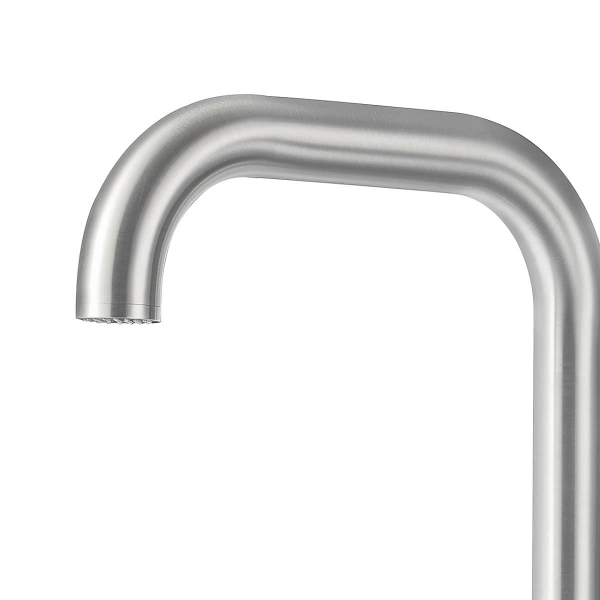 Ducha de pared Arborea Inox: diseño elegante y duradero para