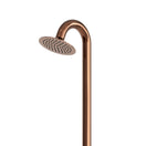 Cambiar a la imagen Ducha exterior de acero inoxidable negra Luna: elegancia y d 2