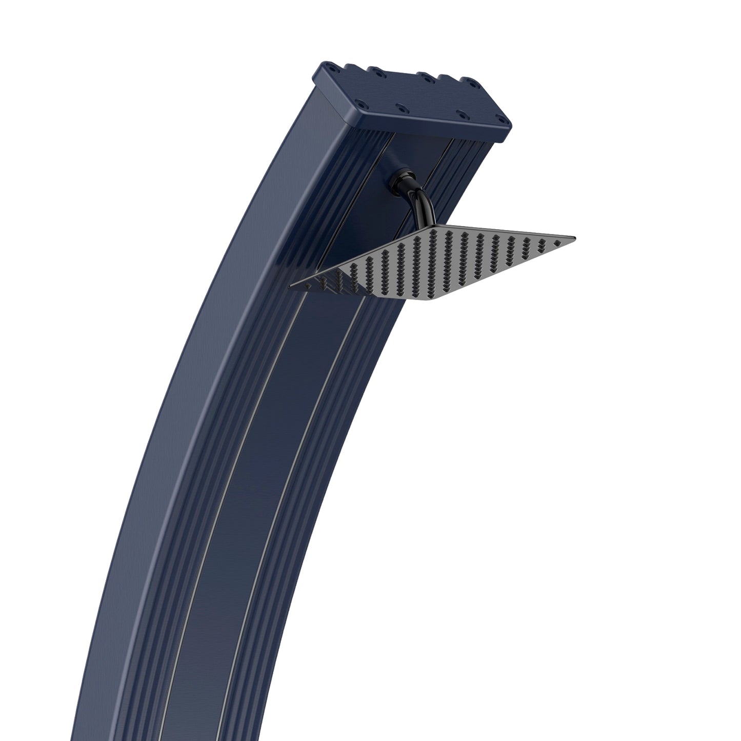 Ducha solar exterior Lea Grigia con estructura de aluminio c