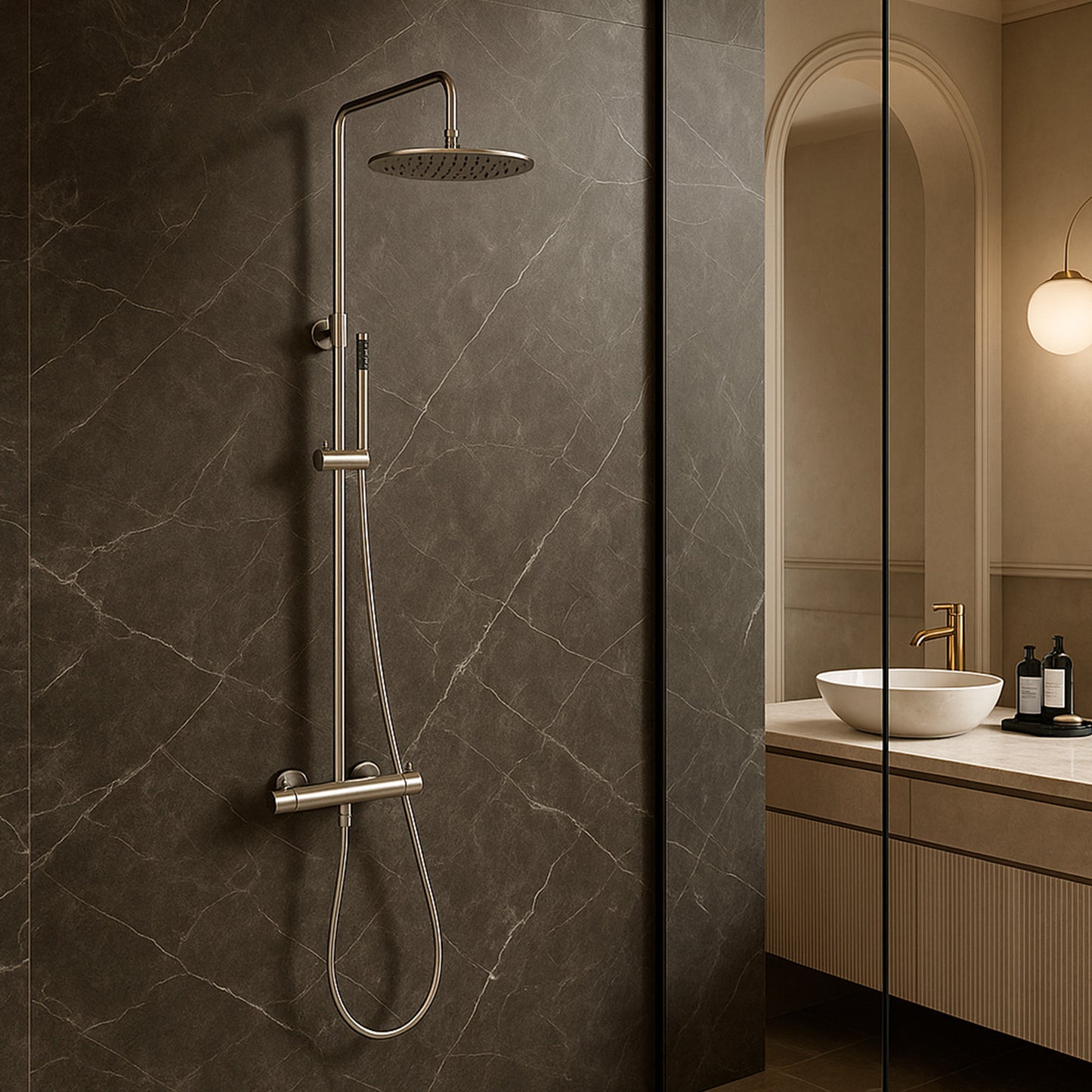 Ducha Levante Inox 316L: elegancia y durabilidad, ¡compra ya