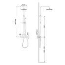 Mudar para a imagem Ducha termostática SINED Levante oro rosa: elegancia y durab 3