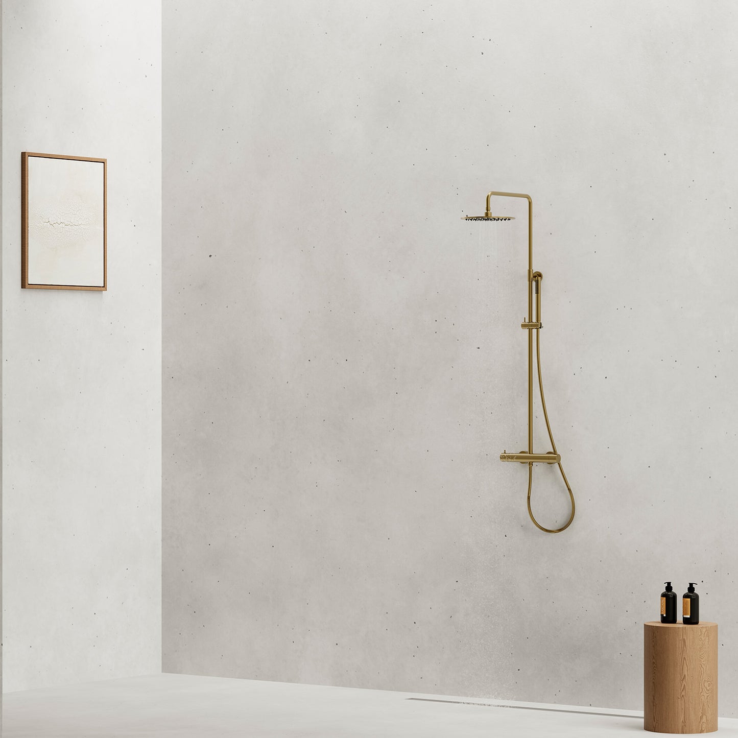 Ducha de pared SINED Levante Oro: calidad y diseño premium