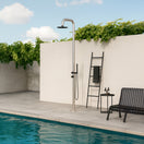 Mudar para a imagem Ducha exterior Pula Sined: diseño elegante y materiales de a 2