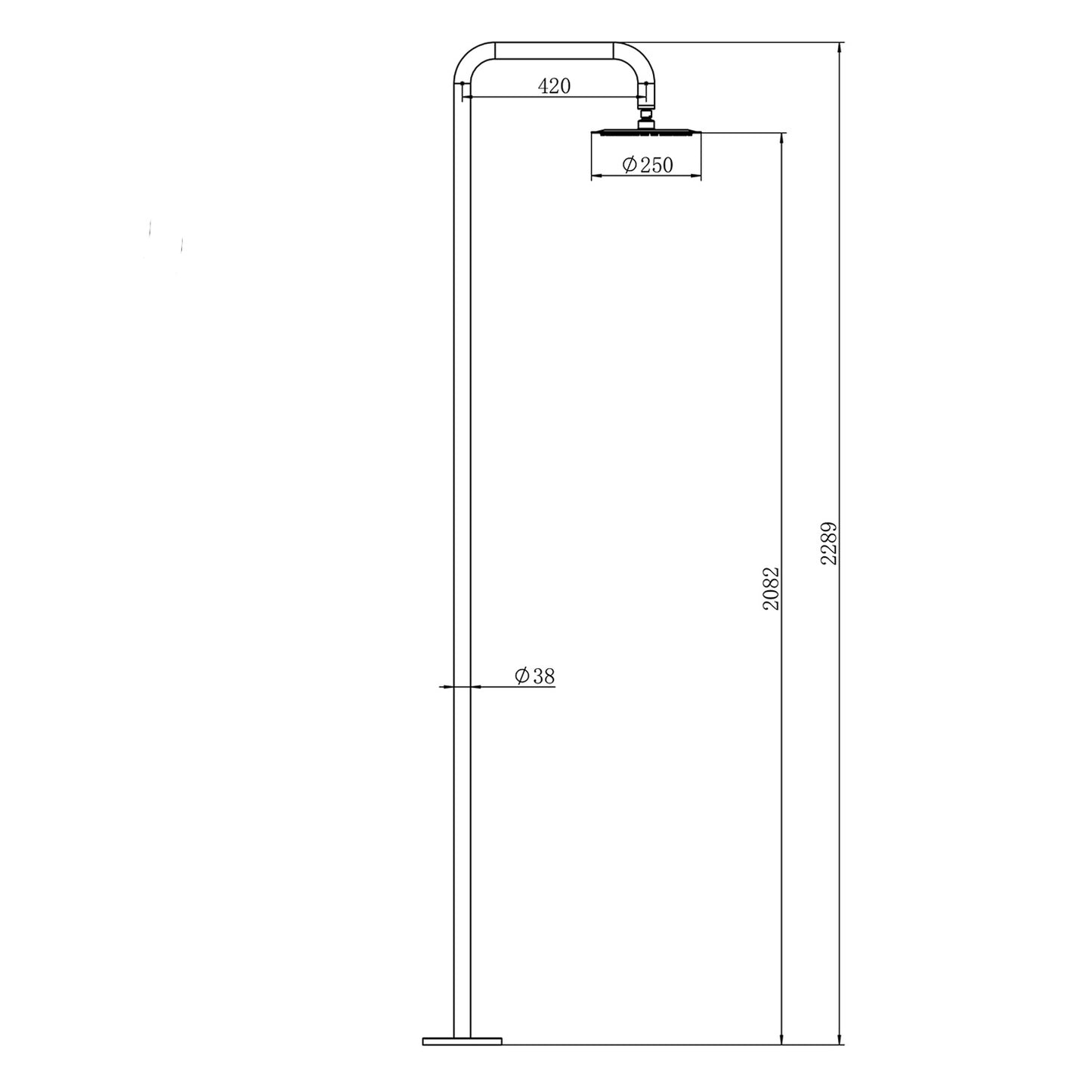 doccia inox santadi oro, calidad y diseño elegante – compra
