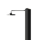 Switch Ducha de jardín negra de acero inoxidable con calefacción so 2 image