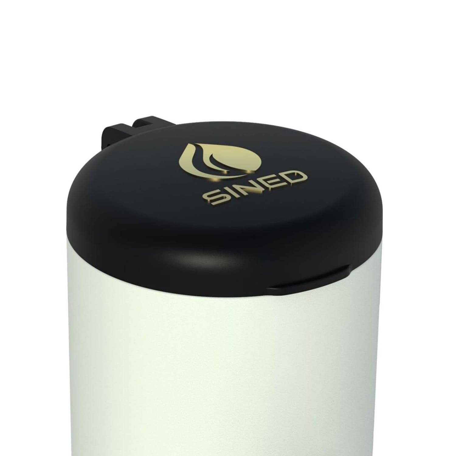 Sined Tritone Fontaine de Jardin en HDPE Préparée pour Raccords Rapides Blanc Hauteur 100 Cm Fabriquée en HDPE