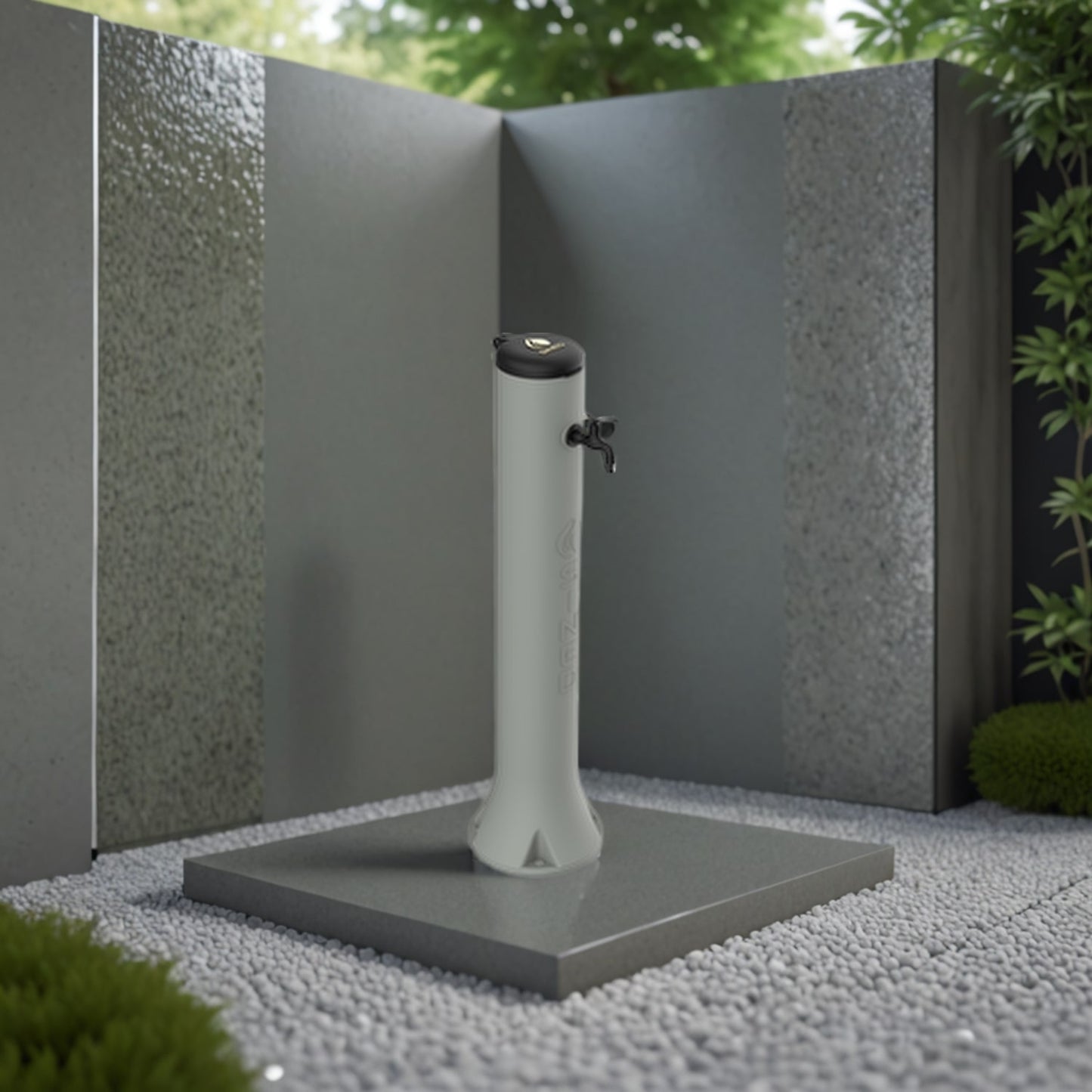 Fuente de jardín Tritone Tortora: diseño elegante y duradero