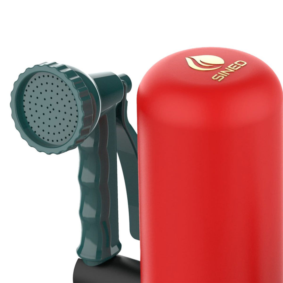 Sined Acqua Pro Tuinfontein en Emmer met een capaciteit van 5 l Polyethyleen Rood