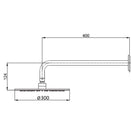 Verander naar de afbeelding Transforma tu baño con el kit de ducha de 30 cm: diseño mode 4