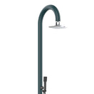 Cambiar a la imagen Ducha de aluminio gris con rociador LED y teleducha 2