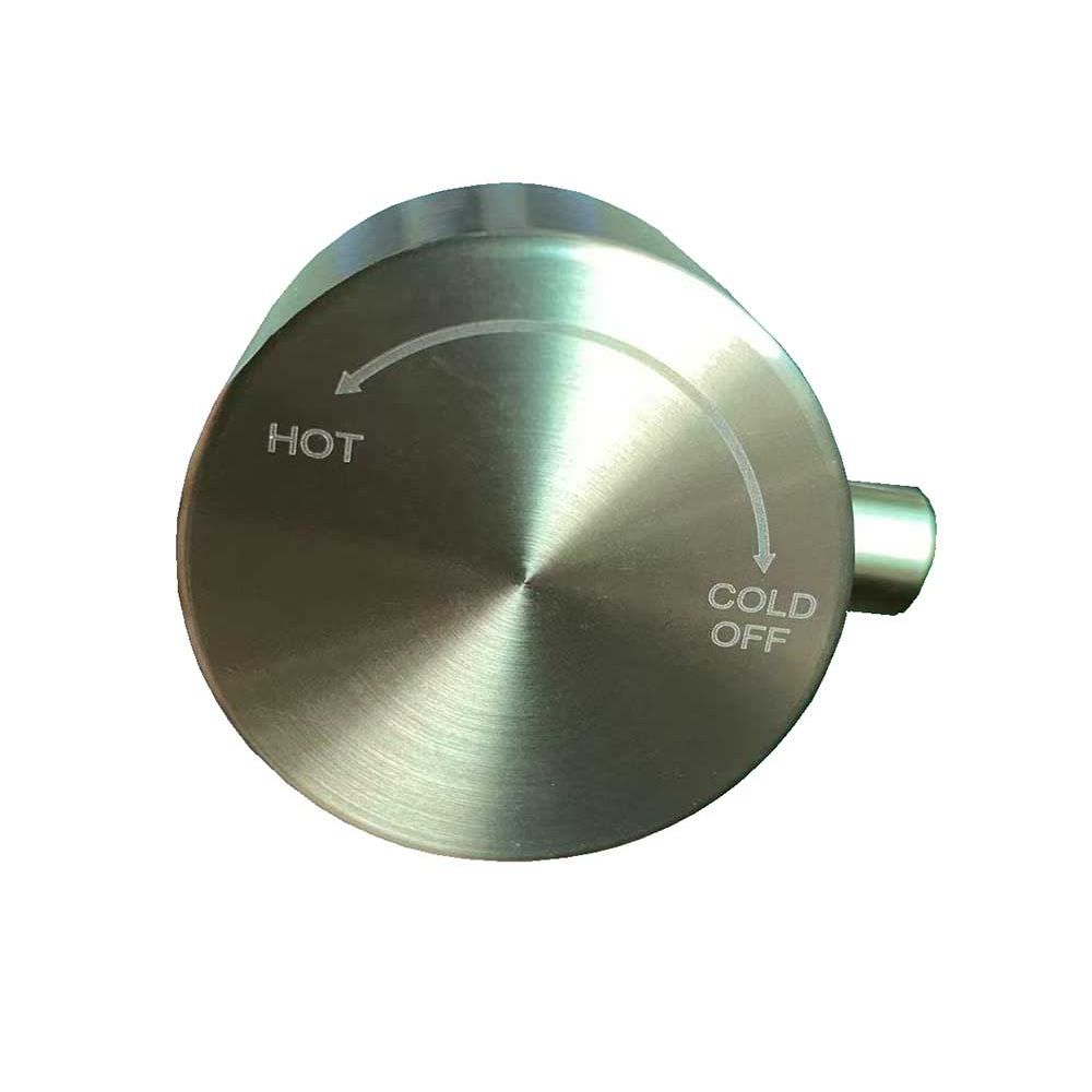 Mango De Ducha De Jardín Inoxidable Dorado