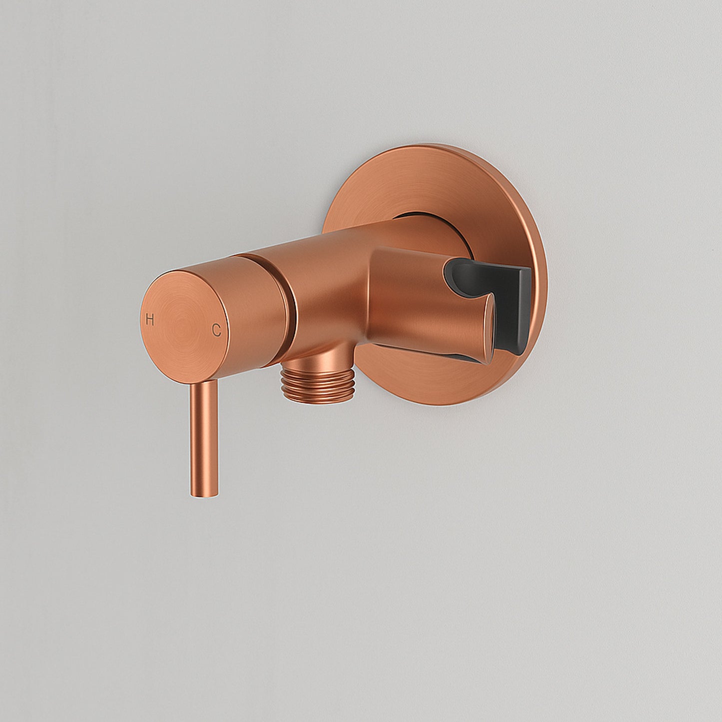 Miscelador de ducha Levante en oro rosa: elegancia y durabil