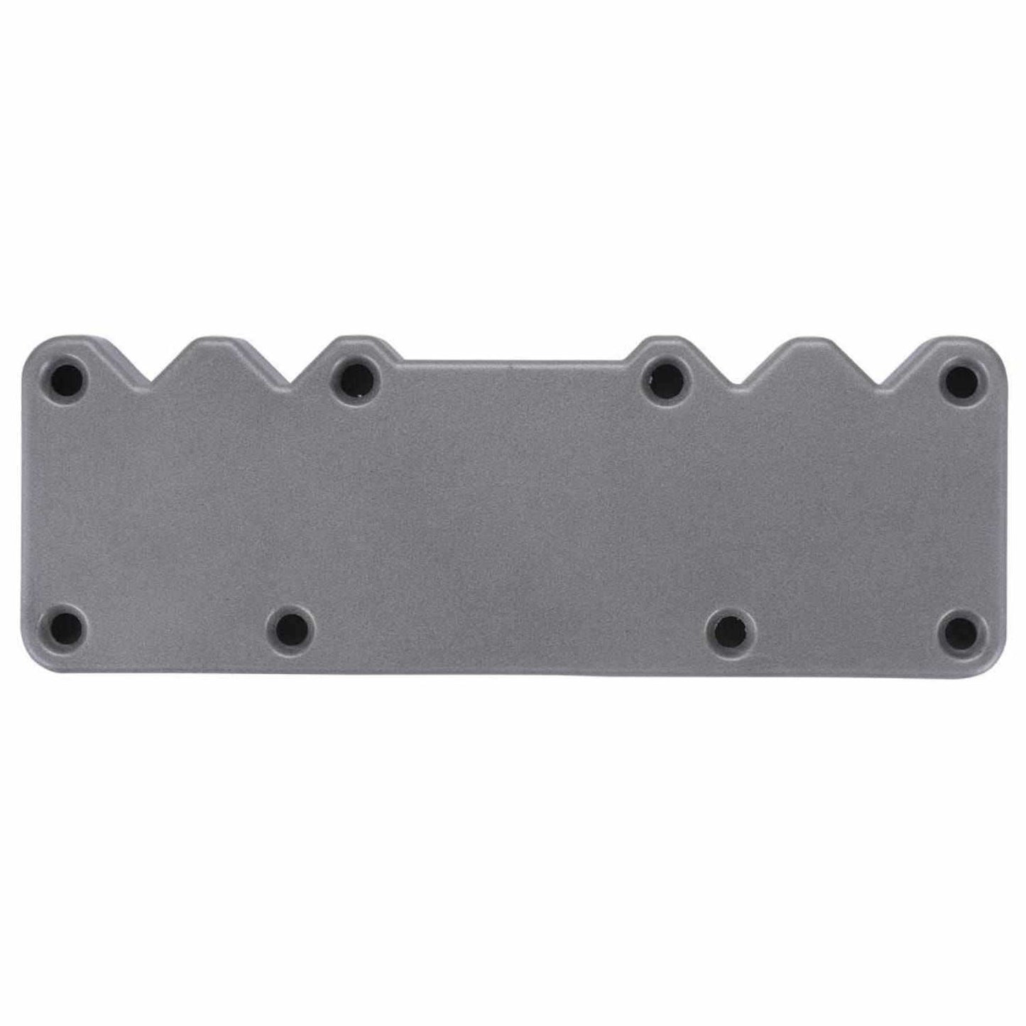 Plato superior de aluminio gris para ducha de jardín Lea