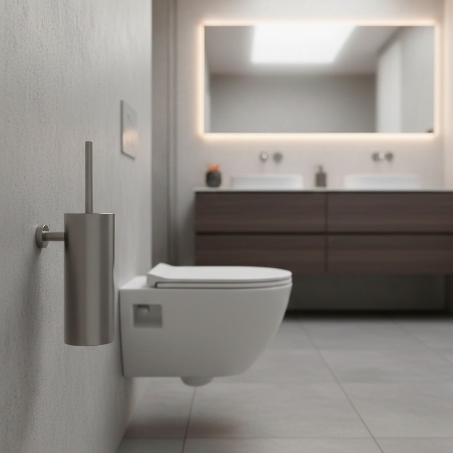 Porta-scopino Levante oro rosa: eleganza e resistenza