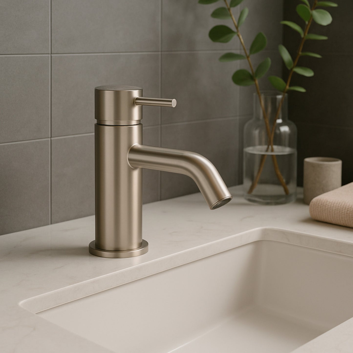 Rubinetto lavabo inox 316L: elegancia y durabilidad