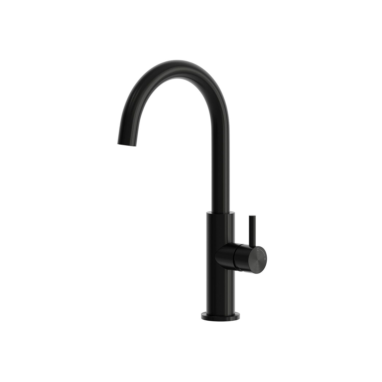 SINED grifería cocina en acero inoxidable 316L resistente a corrosión color negro diseno moderno funcional RUBINETTO-LAVELLO-LEVANTE-ALTO-NERO