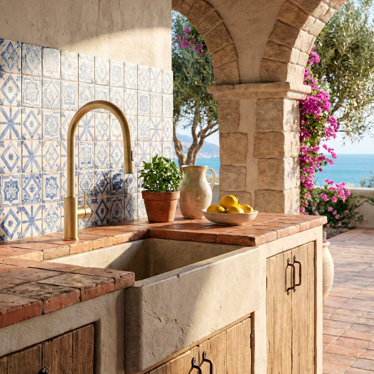 Rubinetto cucina SINED Levante oro inox 316L – eleganza e durabilità, acquisto sicuro e consegna veloce, compra ora!