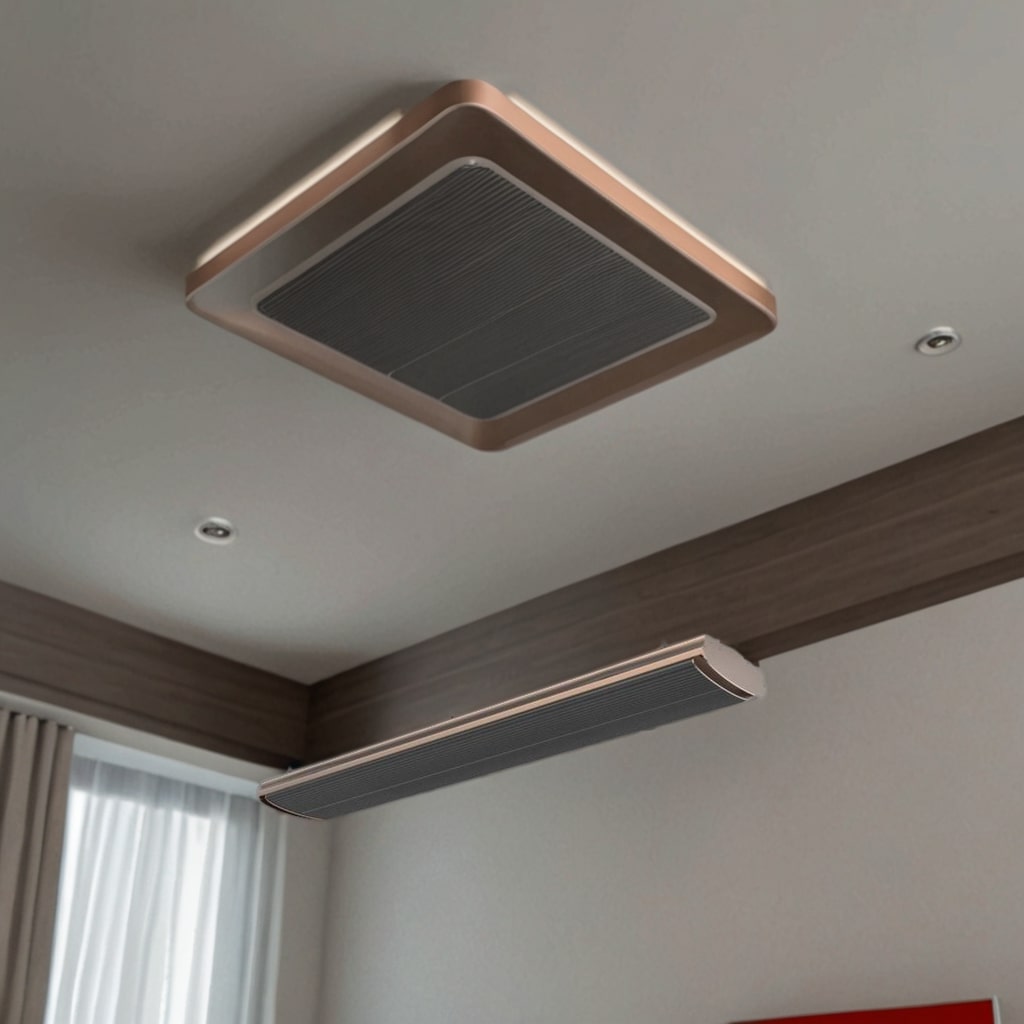 Riscaldador infrarrojo industrial SINED 4000W: diseño elegante y duradero para interiores y exteriores.