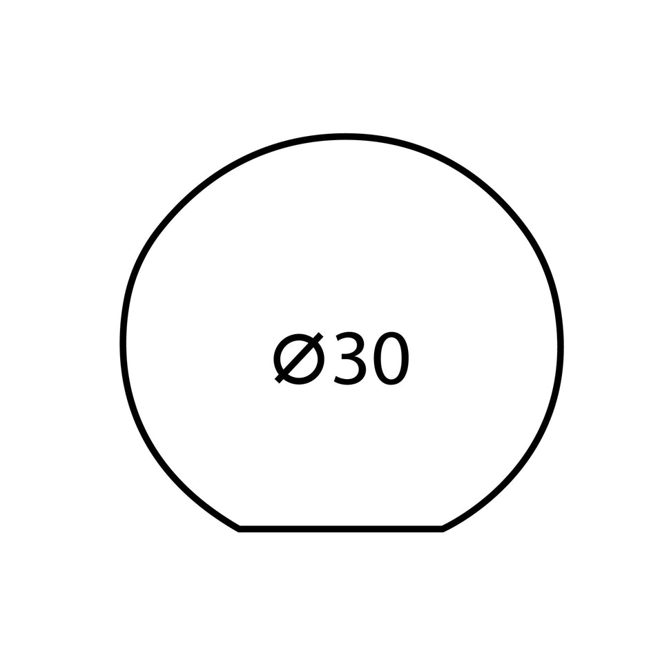 Esfera Luminosa Solar 30 Led Polietileno Exterior e Interior 6000k Sined