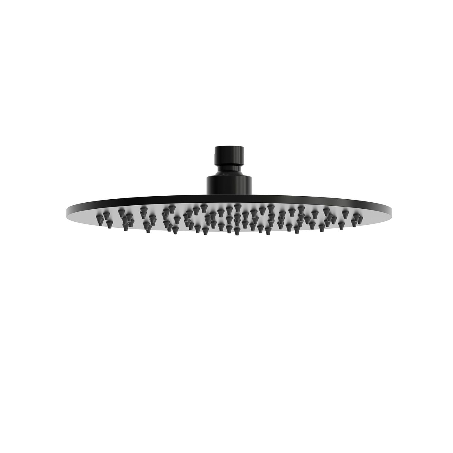 SINED Soffione de ducha Ø25 cm en acero inoxidable 316L color negro Levante 25 cm