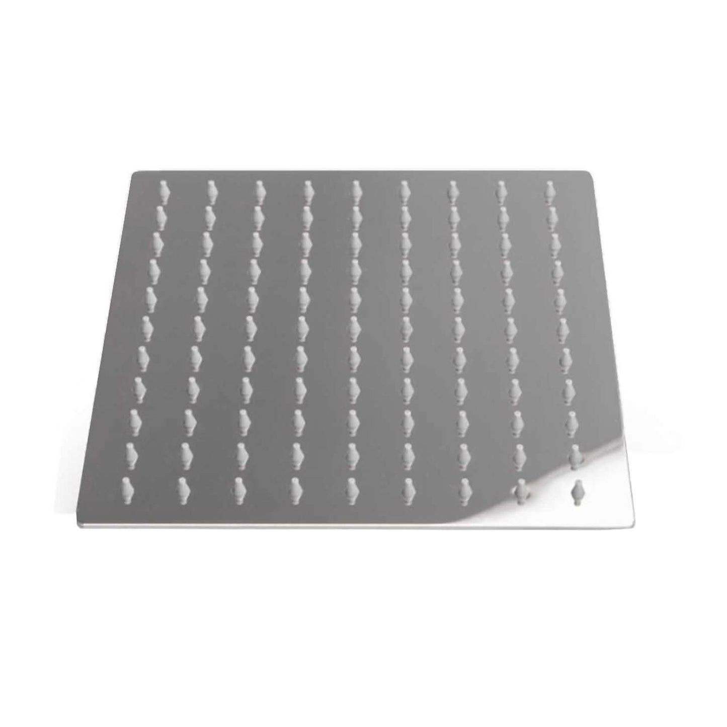 Soffione doccia quadrato 20 cm in acciaio inox: eleganza e durata