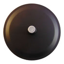 Switch soffione tondo 15 cm nero opaco in acciaio inox 2 image