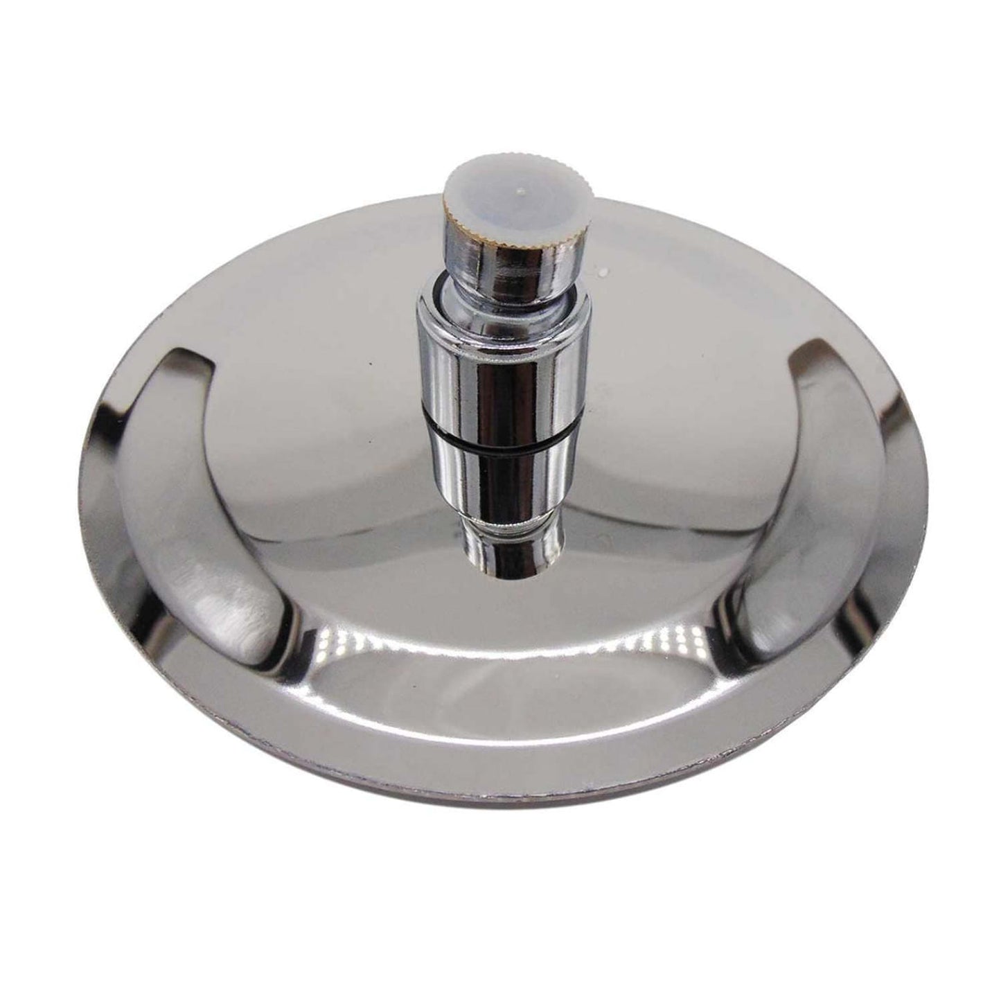 Soffione tondo de acero inoxidable de 20 cm: diseño elegante y duradero